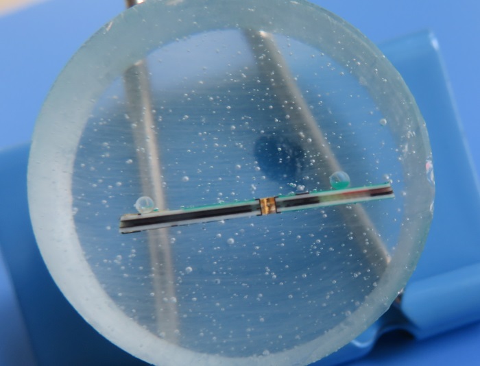 Microsection of 6 Layer Hybrid PCB